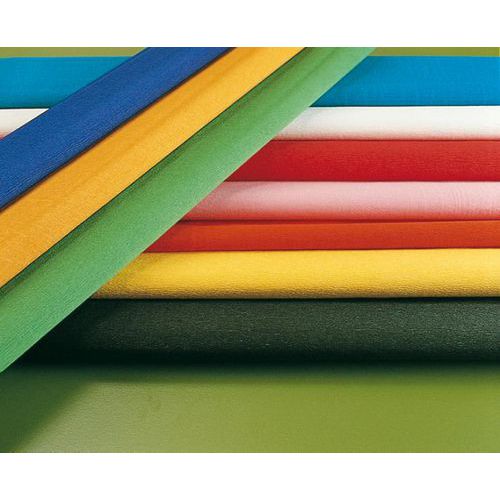 Papier Crépon Italien Qualité Supérieure 180 G - Rouleau 50 Cm X 250 Cm - Blanc Vif - Pour Décorations, Fleurs En Papier - 6