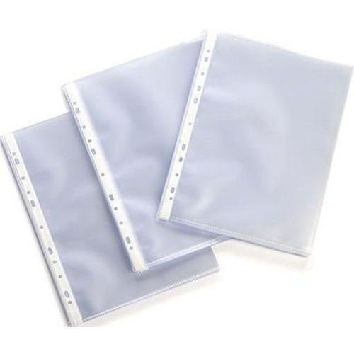 Sachet 50 Pochettes Polypro Perforées A4 75 Microns