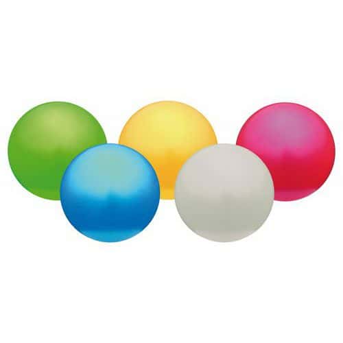 Lot 5 ballons de jeu 'éveil' PVC 12 cm thumbnail image 1