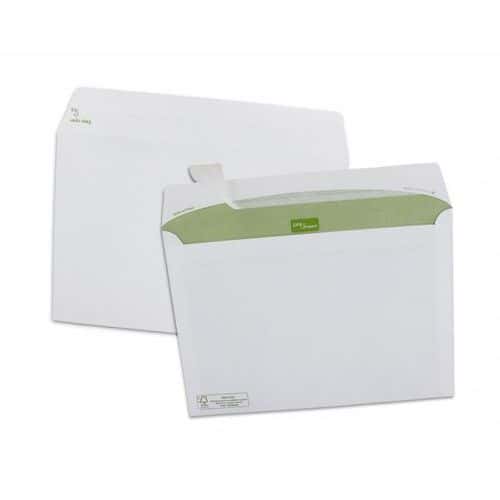 Enveloppe blanche recyclée 162 x 229 mm - 80 gr extra blanche (Boite de 500) thumbnail image 1