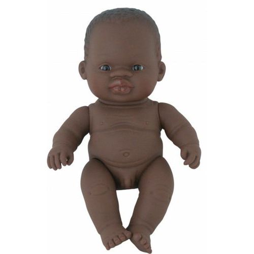 Bébé africain garçon 21 cm sans cheveux thumbnail image 1
