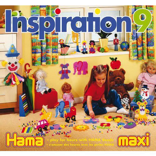 Livre d’idées inspiration 9 perles hama maxi thumbnail image 1