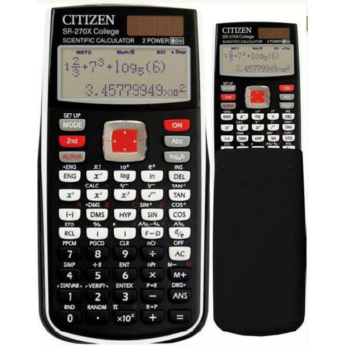 Calculatrice Citizen SR-270X collège thumbnail image 1