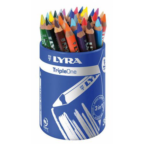 Pot 36 crayons Triple One Ferby Ø mine 6,25 mm thumbnail image 1