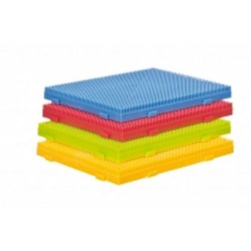Set 4 bases pour jeu de construction blocs à picots thumbnail image 1