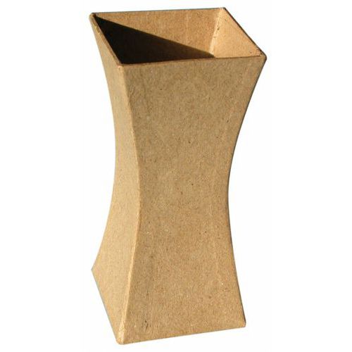 Vase en carton base carrée 123x56x56 mm thumbnail image 1