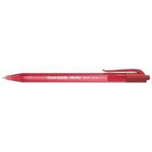 Paper Mate stylo bille à capuchon InkJoy 100 rétractable, pointe moyenne 1 mm - rouge thumbnail image 1