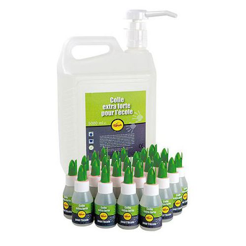 Schoolpack 24 Flacons Et 1 Flacon 5l