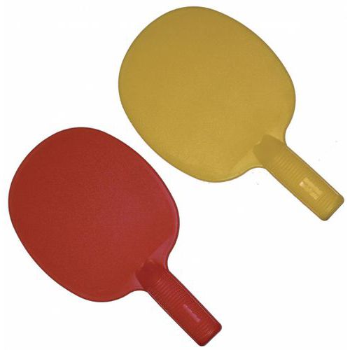 Set de 6 raquettes ping-pong plastique thumbnail image 1