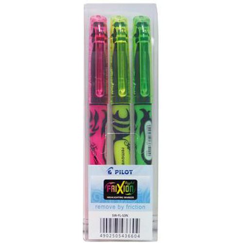 Pochette de 3 stylos fluo Frixion thermosensible thumbnail image 1