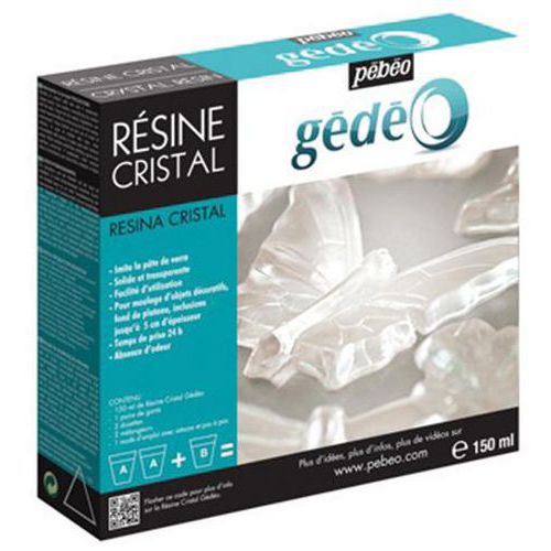 Kit de résine cristal 150 ml thumbnail image 1