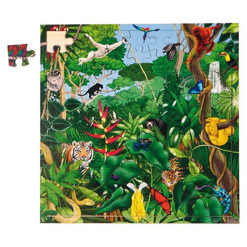 Puzzle de la forêt tropicale thumbnail image 1