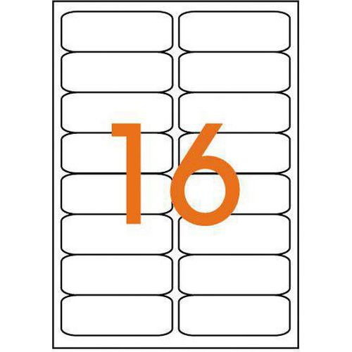 Boite De 1600 Étiquettes 99.1x33.9 Mm