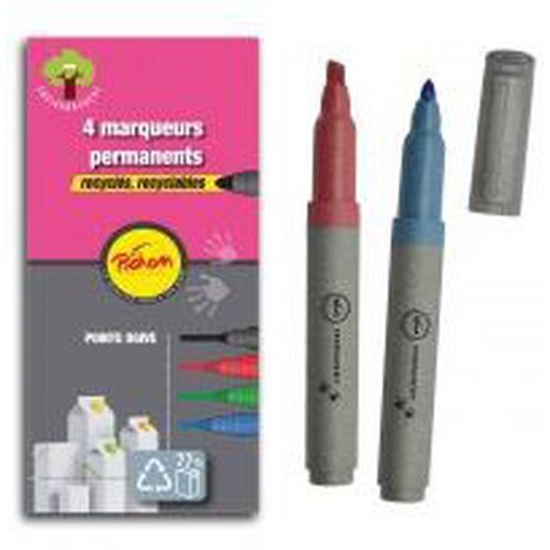 Marqueur Permanent Pointe Ogive Bleu Pichon