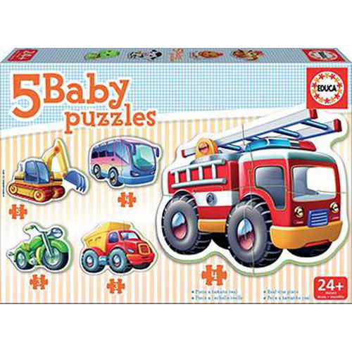 Baby puzzle 'Les véhicules' thumbnail image 1