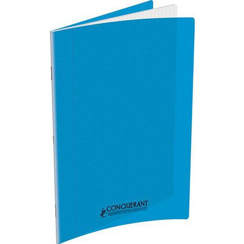 Cahier polypropylène 90 g 140 pages seyes 24x32 cm - bleu thumbnail image 1