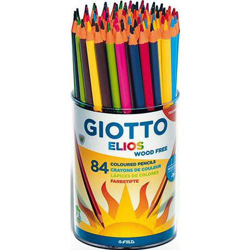 Pot 84 crayons 18 cm Elios Tri Omyacolor Giotto thumbnail image 1
