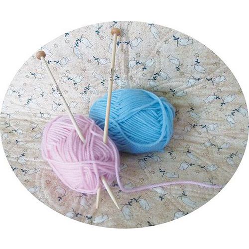 Lot 12 paires d'aiguilles à tricoter pour enfants thumbnail image 1