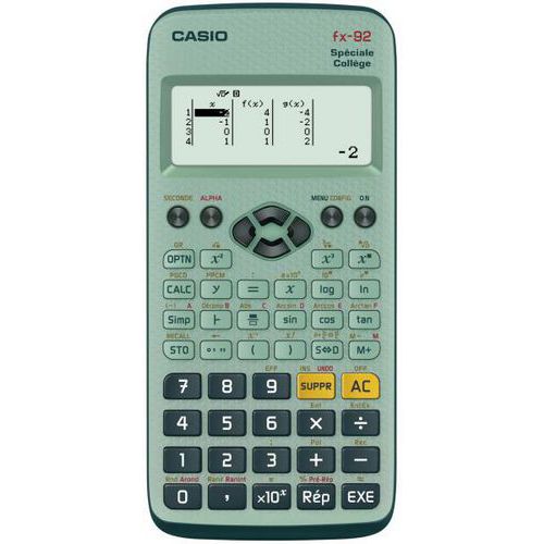 Calculatrice Casio FX 92+ thumbnail image 1
