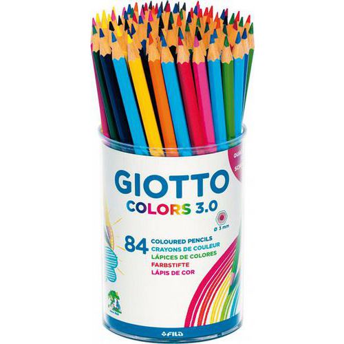 Pot 84 crayons GIOTTO COLORS 3.0 thumbnail image 1