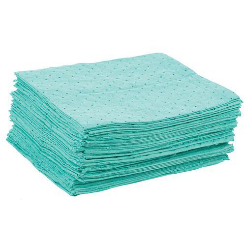 Absorbant Chimique Feuilles 41x46cm Vert