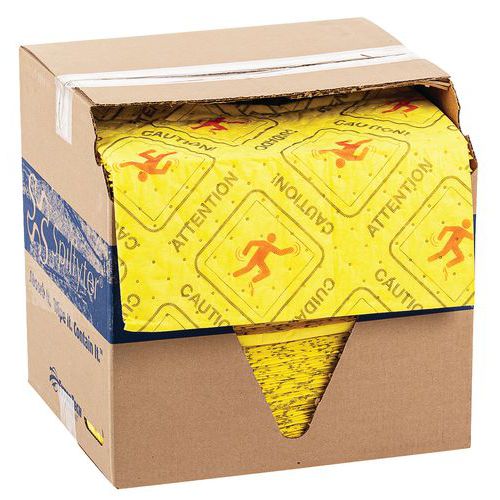Absorbant Universel Feuilles 41x46cm Jaune