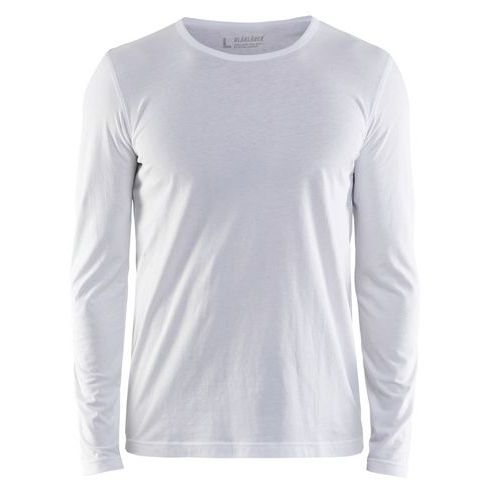 T-shirt manches longues blanc 