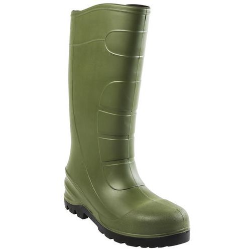 Bottes De Sécurité S5 Vert Armée/noir Taille 38