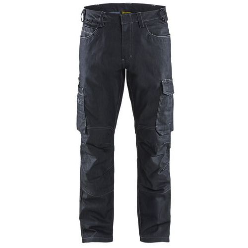 Pantalon De Travail Services Denim Stretch 2d Marine Taille 42l