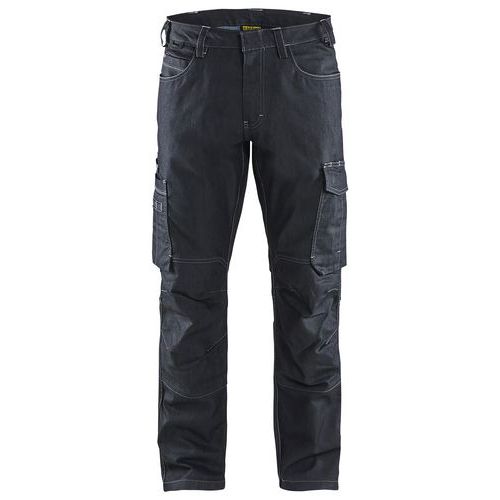 Pantalon De Travail Services Denim Stretch 2d Marine Taille 44l