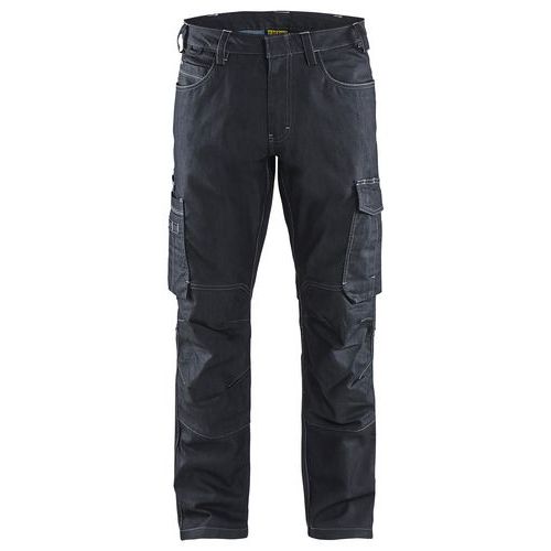 Pantalon De Travail Services Denim Stretch 2d Marine Taille 46l