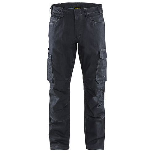 Pantalon De Travail Services Denim Stretch 2d Marine Taille 50l