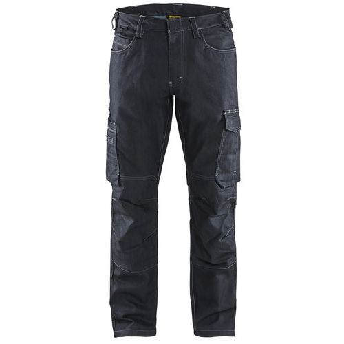 Pantalon De Travail Services Denim Stretch 2d Marine Taille 46