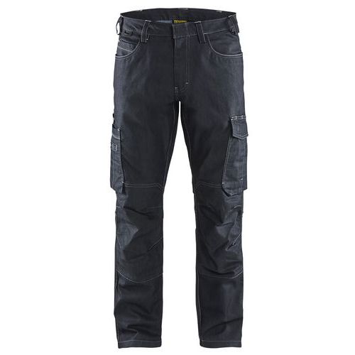 Pantalon De Travail Services Denim Stretch 2d Marine Taille 52