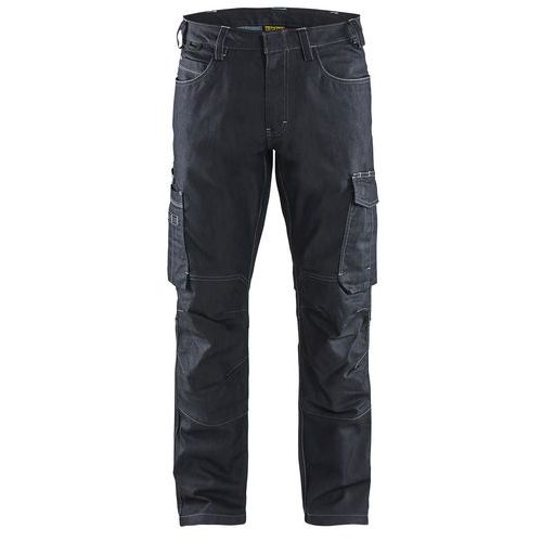 Pantalon De Travail Services Denim Stretch 2d Marine Taille 54