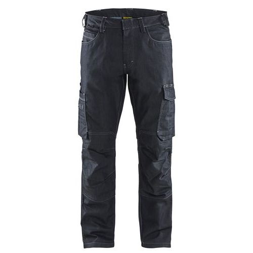 Pantalon De Travail Services Denim Stretch 2d Marine Taille 56