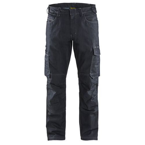 Pantalon De Travail Services Denim Stretch 2d Marine Taille 46c