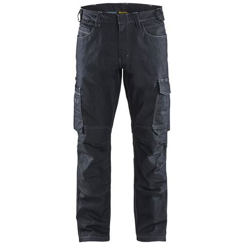 Pantalon De Travail Services Denim Stretch 2d Marine Taille 48c