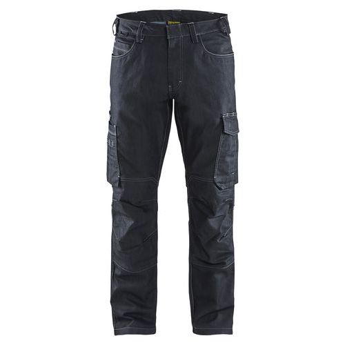 Pantalon De Travail Services Denim Stretch 2d Marine Taille 50c