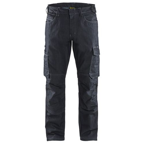 Pantalon De Travail Services Denim Stretch 2d Marine Taille 52c
