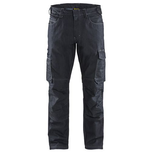 Pantalon De Travail Services Denim Stretch 2d Marine Taille 54c