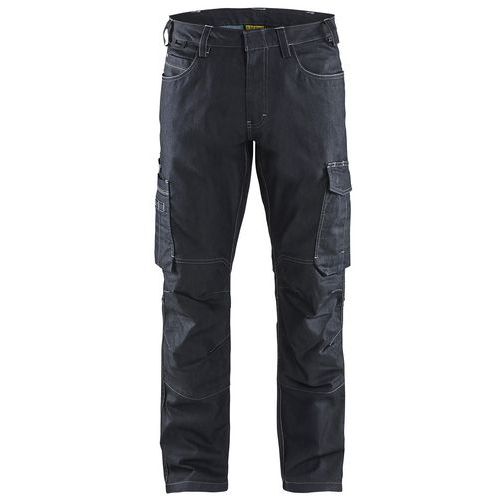 Pantalon De Travail Services Denim Stretch 2d Marine Taille 38c