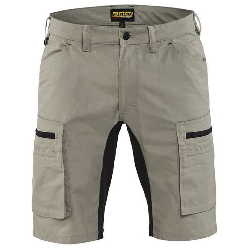 Short Services Stretch Beige/noir Taille 40