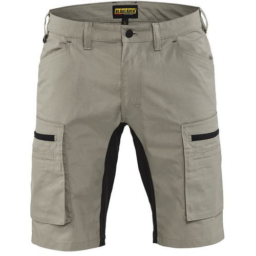 Short Services Stretch Beige/noir Taille 46
