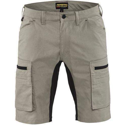 Short Services Stretch Beige/noir Taille 52