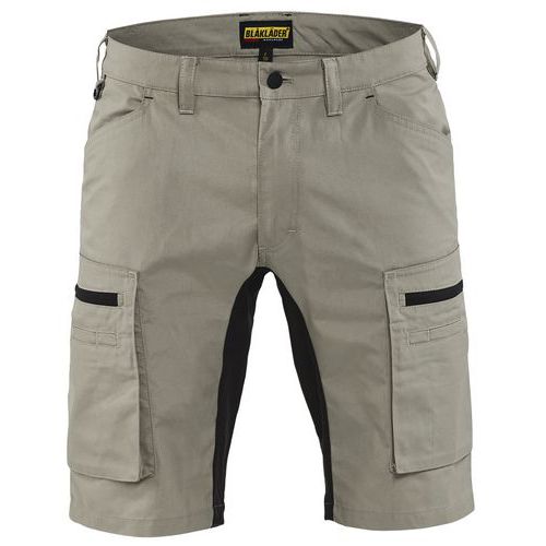 Short Services Stretch Beige/noir Taille 54