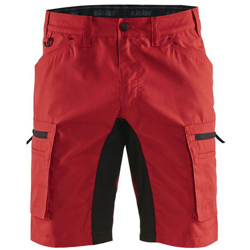 Short Services Stretch Rouge/noir Taille 46