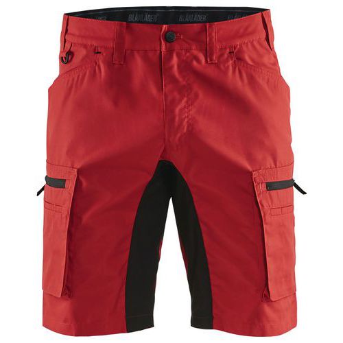 Short Services Stretch Rouge/noir Taille 48