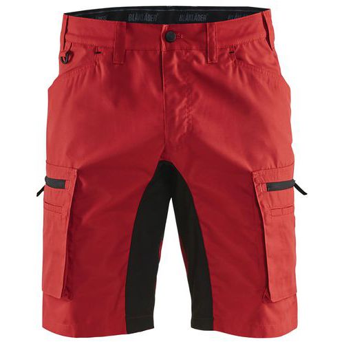 Short Services Stretch Rouge/noir Taille 50