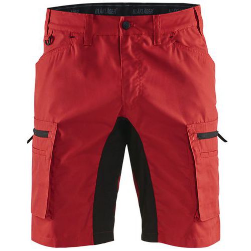 Short Services Stretch Rouge/noir Taille 52 - Homme